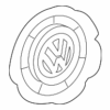 Center Cap - Volkswagen (1T0-071-214)