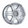 Silver Hub Cap For Light Alloy Wheel - Volkswagen (7M0-071-214-A)