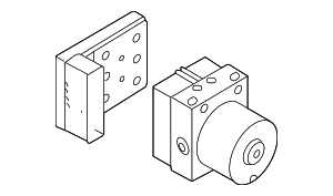 ABS Pump Assembly - Volkswagen (1K0-614-117-J-BEF)