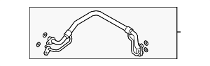Cooling Pipe - Volkswagen (5WB-816-738-F)
