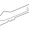 Wheel Housing Bracket - Volkswagen (1K0-813-088)