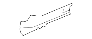 Wheel Housing Bracket - Volkswagen (1K0-813-087) 1 Wheel Housing Bracket - Volkswagen (1K0-813-087)