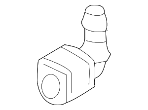 Lift-Gate Washer Hose Adapter - Volkswagen (3B0-955-875)
