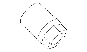 Union Nut - Volkswagen (WHT-000-810)